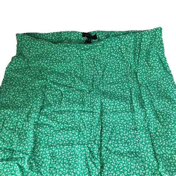 New Look Women’s Skirt Green Floral Size 14 NWT - Picture 10 of 16